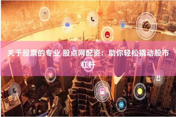关于股票的专业 股点网配资：助你轻松撬动股市杠杆